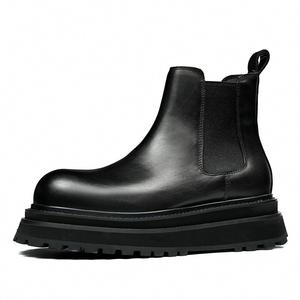 Chaussures Oxford décontractées pour hommes en cuir véritable de haute qualité, élégantes, respirantes, pour mariage, fête ou bureau - Product Image 4
