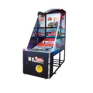 Máquina de tiro de baloncesto Arcade que funciona con monedas plegable de alta calidad, el mejor equipo de videojuegos deportivos en inglés hecho de Metal - Product Image 6