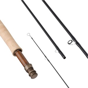<span class=keywords><strong>Canne</strong></span> à pêche à la <span class=keywords><strong>mouche</strong></span> de qualité supérieure, 4 brins, action rapide, légère, pour la pêche à la truite B02 - Product Image 1