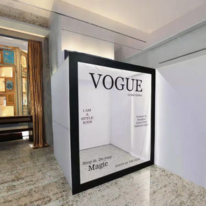 Offre Spéciale Selfie Magazine <span class=keywords><strong>Photo</strong></span> Booth Cadre Avec Des Accessoires Gratuits <span class=keywords><strong>Photo</strong></span> Booth Boîte pour la décoration de fête - Product Image 2