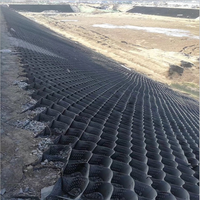 Géocell en HDPE perforé texturé en gros pour la protection des pentes en France
