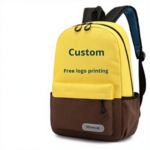 Sac à dos en toile personnalisé en gros avec logo imprimé pour les élèves du primaire/secondaire, les établissements de formation, les loisirs et les cours de <span class=keywords><strong>soutien</strong></span> <span class=keywords><strong>scolaire</strong></span> - Product Image 1