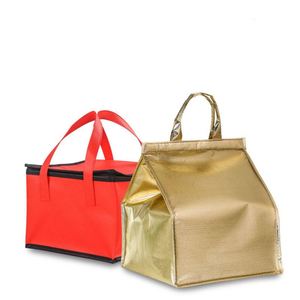Sac isotherme de livraison imperméable personnalisé par le fabricant, vente chaude 2025, en tissu non tissé - Product Image 1