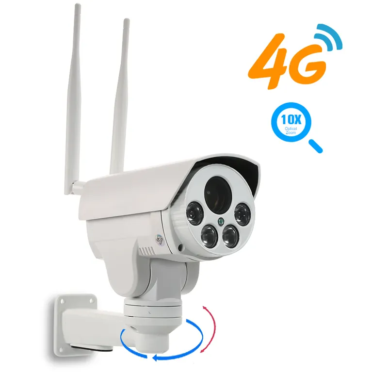 3G 4G CCTV PTZ sicherheit ip kamera kompatibel mit LTE FDD CDMA Sim Card für verschiedene länder