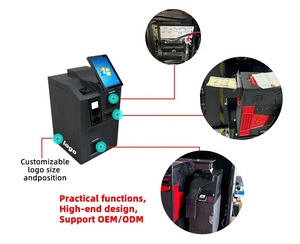 10.1 Inch Touch Screen Self Payment Kiosk Bill Acceptor Cash Recycler <b>Printer</b> QR <b>Scanner</b> Currency Change Self Service Kiosk - Product Image 2