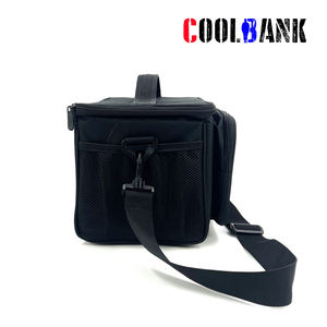 Bolsa de gimnasio pequeña Coolbank, mini bolsa de lona ligera de 12 pulgadas para llevar en tanque, deporte de viaje, negro - Product Image 5