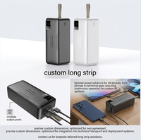 Batterie externe sans fil à charge rapide 22,5 W de haute qualité avec affichage LED, option de logo personnalisé, double ports USB Type-C, portable pour téléphone
