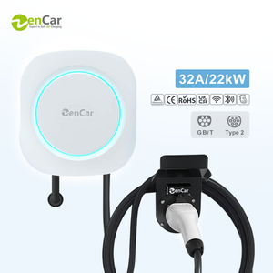 Estación de carga de vehículos eléctricos de 22kW Zencar Smart Wmini <span class=keywords><strong>Wallbox</strong></span> GBT 32A AC EV cargador WiFi aplicación RFID para BYD Fácil instalación - Product Image 2