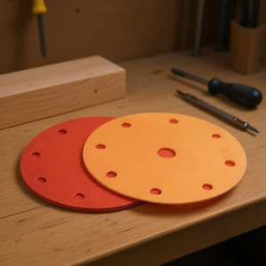 Disques de ponçage Ttake, grain 800, support Velcro, pour ponçage orbital - Product Image 3