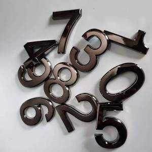 Numeri Civici da Esterno da 3, 4, 5, 6, 7, <span class=keywords><strong>8</strong></span> Pollici, Numeri Civici Unici in Metallo Resistenti alle Intemperie per Casa, Disponibili Completi da 1 a 9 - Product Image 1