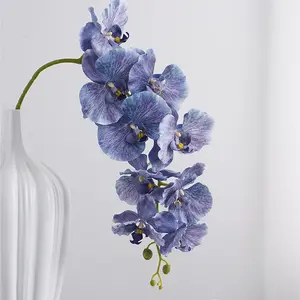 Лидер продаж, искусственные орхидеи фаленопс, украшение для дома, свадебная оптовая продажа, искусственные орхидеи, цветы