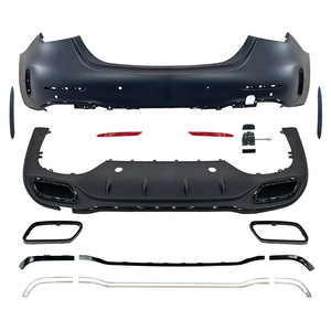 Rear Bumper A2068850803 For Mercedes-Benz C-Class W206 2022+ Sport Version ABS Plastic Body Kit - Product Image 1
