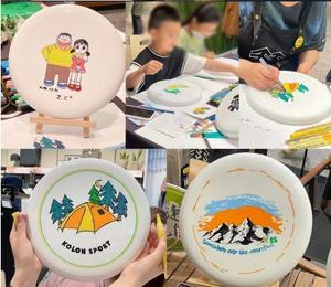 Disco volador <span class=keywords><strong>Boomerang</strong></span> personalizado de alta calidad, juguete para deportes al aire libre para diversión familiar con logotipo impreso - Product Image 6