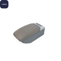Accessoires intérieurs de voiture, lumière LED, 4 USB, accoudoir, Carfu, dernier modèle universel, console de voiture AC-487, accessoires de voiture