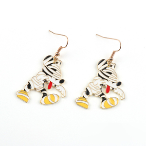 Pendientes Personalizados de Dibujos Animados de Mickey y <span class=keywords><strong>Minnie</strong></span>, Accesorios de Pendiente con Diseño de <span class=keywords><strong>Calabaza</strong></span> para Halloween, Regalos para Mujer, Venta Al por Mayor - Product Image 4
