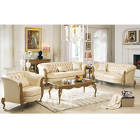 Sofa Italienisches Sofa Luxus Gold Sitz Echtes Leder