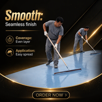 Revêtement de terrain de pickleball en acrylique élastique MCG, peinture pour sols sportifs à base d'eau pour surfaces de terrains intérieurs et extérieurs