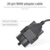 20-Pin zu OBD2 Adapterkabel für INPA K-Line Diagnose-Schnittstelle mit Autocom für Auto E39 E38 E53 Motorcode-Scanner