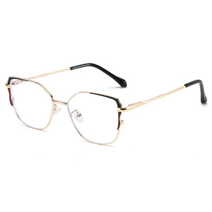 Nuevas <span class=keywords><strong>Gafas</strong></span> Fotocromáticas Anti <span class=keywords><strong>Luz</strong></span> <span class=keywords><strong>Azul</strong></span> <span class=keywords><strong>de</strong></span> Montura Completa con Armazón Metálico Estilo Ojo <span class=keywords><strong>de</strong></span> Gato y Lentes Modernas para Mujer - Product Image 5