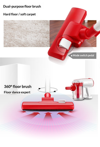 Aspirateur à main filaire avec filtre HEPA, humide et sec, aspiration puissante, léger et portable pour la maison et l'hôtel - Product Image 6