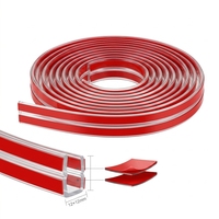 Protection d'angle transparente en forme de U, bande anti-collision, protection adhésive pour les bords des bureaux et des armoires