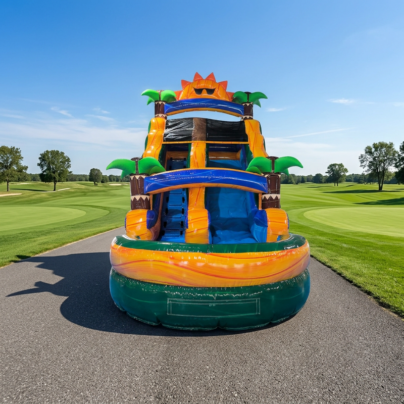 Crazy Single Lane 16ft Inflatable Water