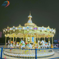 Manèges pour enfants de fête foraine, parc d'attractions, manège électrique pour enfants, carrousel à chevaux à vendre