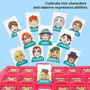 अनुमान है कि मैं माता-पिता बच्चे बातचीत बौद्धिक सोच प्रशिक्षण खिलौने दो-मैन मैच बोर्ड खेल खुफिया खेल - Product Image 5