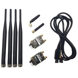 Modem radio-télémétrie RFD900X 915 MHz à très longue portée (40 km) avec antenne pour contrôleur de vol APM PIX4 - Product Image 1