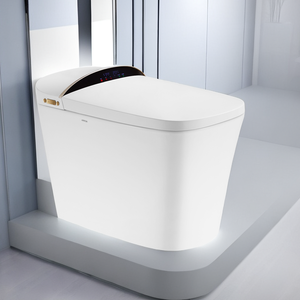 โถสุขภัณฑ์อัจฉริยะ ARROW รุ่น Modern Auto Open Electronic Toilet แบบติดตั้งบนพื้น พร้อมระบบชำระล้างอัตโนมัติ ถังเก็บน้ำแบบซ่อน วัสดุเซรามิก ระบบไซฟอนแบบ S-Trap ชิ้นเดียว - Product Image 3