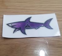 Autocollants personnalisés Shark Cp Jul Vrunk Marseille Palestine Drapeau national Paul and Shark Sticker