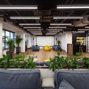 Bán buôn 4ft8ft 1200 mét treo Ánh sáng đèn chùm đèn LED tuyến tính ánh sáng lịch thi đấu siêu thị nhà phòng tập thể dục trường thư viện - Product Image 3