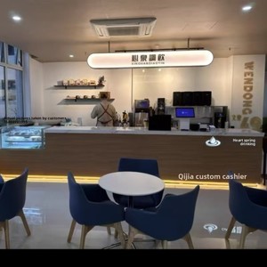 Tùy chỉnh thiết kế hiện đại truy cập cho các cửa hàng cà phê tiền mặt đăng ký cho bánh quầy bar phía trước bàn cho khách sạn ngoài trời phòng khách - Product Image 3