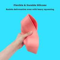 Boîte à lunch multifonctionnelle en silicone de qualité alimentaire sans BPA, récipient de stockage alimentaire pour la maison avec couvercle