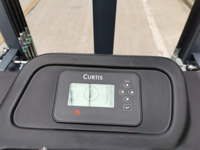 Chariot élévateur électrique EverLIFT 1.6T à 3 voies avec batterie lithium-ion, déplaceur latéral, pneus pleins, pour allées étroites, intérieur/extérieur