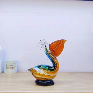 Adornos de Animales de Vidrio Modernos y Creativos con Diseño de Dibujos Animados, Pelícano, Peco Peco, Decoración para el Hogar, Entrada, Mueble de TV, Artesanías Decorativas - Product Image 2