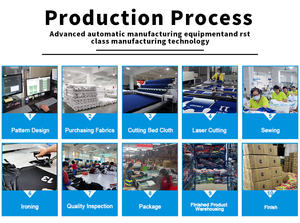 Giacca Sportiva da Uomo con Mezza Zip e Protezione Solare - Abbigliamento Tecnico Traspirante da Esterno a Maniche Lunghe con Collo Alto ad Asciugatura Rapida - Product Image 5