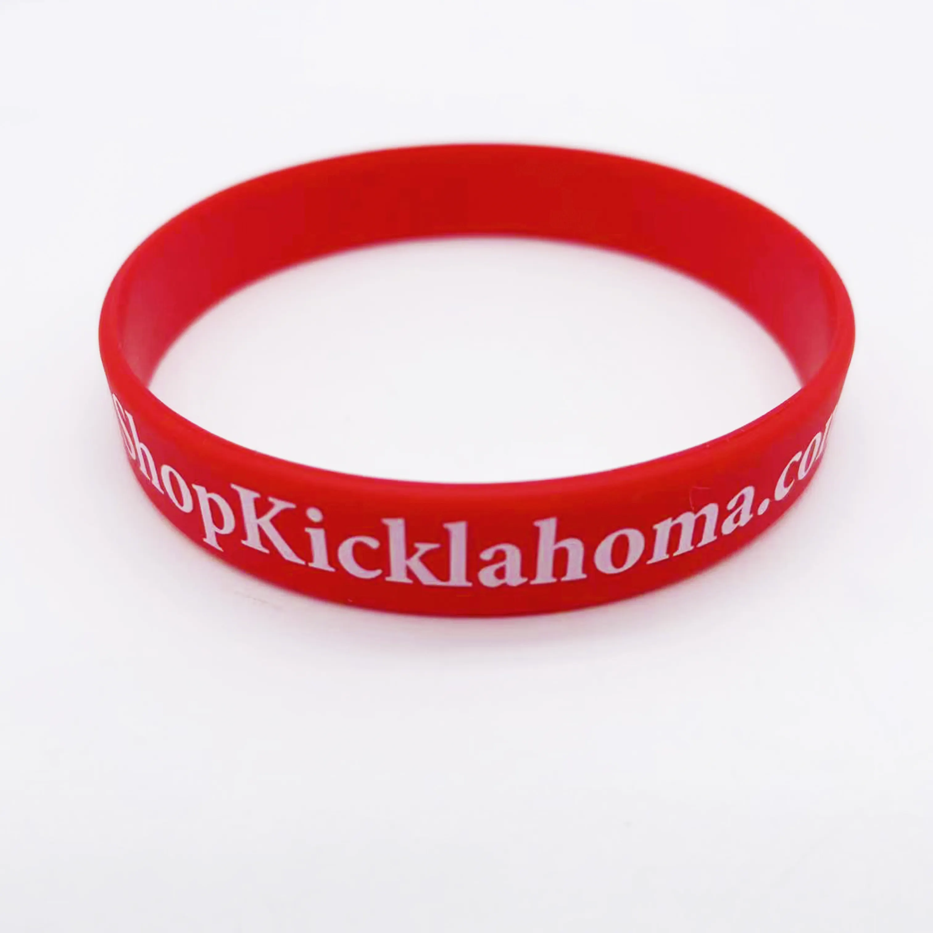 High Quality Personalized Custom Silicone Bracelets Your Own Rubber Wristbands With Message or Logo, Silicone Wrist Band