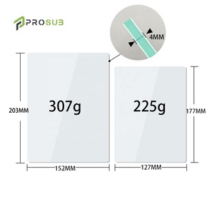 Prosub 12.7*17.8cm Kính thăng hoa hình ảnh khung Trống Tùy Chỉnh in ấn Tempered Glass thăng hoa khung ảnh - Product Image 2