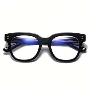 Gafas con Logotipo Personalizado, Montura Óptica Cuadrada Clásica Vintage de Alta Calidad para Hombre y Mujer, Gafas con Bloqueo de Luz Azul para Hombre y Mujer - Product Image 6