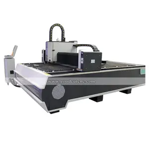 1500W Fiber Laser Snijmachine Cnc Met Raycus Laser Bron Voor Plaatwerk Snijden