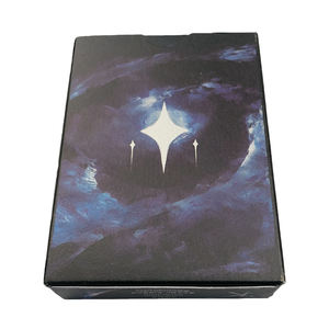 Cartes à jouer en plastique PVC noir de haute qualité, créatives, durables, imperméables, lisses, avec logo personnalisé - Product Image 3