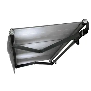 Wholesale Motorized Sun Shades Rain Cover Awning Aluminum Frame Outdoor Retractable Roller Garden Awning for Patio Balcony