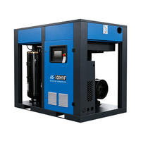 Compresseur à vis industriel à économie d'énergie AS-100HVF 100hp Vfd 75kw 380V 50HZ