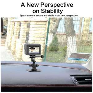 Supporto Lavabile Multi-Angolo per Action Camera 360° °   Supporto Adesivo per Auto con Testa a Sfera Flessibile, Montaggio Adesivo per <span class=keywords><strong>Casco</strong></span> per GoPro - Product Image 6
