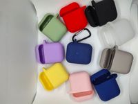 Pour Airpods 1/2, étui de protection en silicone, housse de casque pour airpods