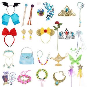 ชุดเจ้าหญิงดิสนีย์ปี 2026 สำหรับเด็กผู้หญิง ชุดแฟนซีเอลซ่า อันนา สโนว์ไวท์ เบลล์ คอสเพลย์ ฮาโลวีน งานวันเกิด เด็ก โพลีเอสเตอร์ OPP - Product Image 5