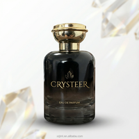 Flacon de parfum en verre de luxe créatif 50 ml à pulvérisation fine, diffuseur à bâtonnets, surface mate, design fendu, avec capuchon pulvérisateur à pompe et finition givrée plate