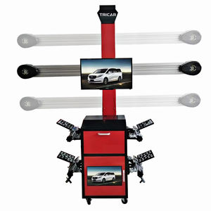 Vente chaude Auto Mobile 3D quatre roues alignement Machine <span class=keywords><strong>voiture</strong></span> 4 équipement d'alignement de roue avec armoire à outils de levage automatique et CE - Product Image 5
