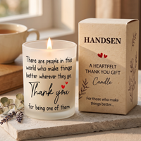 Pot à bougie en verre givré blanc avec couvercle en bois 8oz 12oz Contenant vide Impression de texte personnalisée Boîte en papier kraft pour emballage cadeau